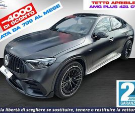 MERCEDES - GLC COUPE AMG 43 AMG LINE PREMIUM PLUS EXTRA 4MATIC AUTO#TETTO APRIBILE!