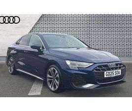 AUDI A3 SALOON 35 TFSI S LINE 4DR S TRONIC SALOON 2025, 6460 MILES, £27170 - 32946456 - EXCHANGEANDMART.CO.UK
