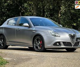 ALFA ROMEO GIULIETTA QUADRIFOGLIO VERDE ALFA ROMEO GIULIETTA - 1.7 TBI QUADRIFOGLIO VERDE | MATT GRIJS | BOSE | LEDER / ALCANTARA | NAVI | CLIMA | CRUISE