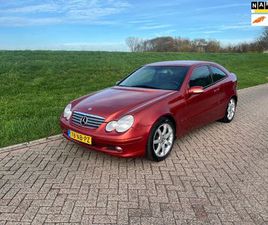 MERCEDES CLASSE C COUPE C 180 MERCEDES-BENZ C-KLASSE SPORTCOUPÉ 180 K. AMICE AUTOMAAT AIRCO MIST LAMPEN VOOR CRUISE