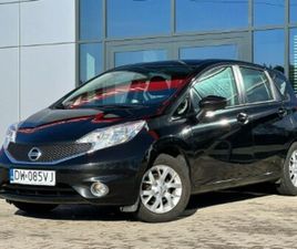 NISSAN NOTE E12 SALON PL - I-REJ.2015R! TEMPOMAT, BLUETOOTH, KLIMATYZACJA, GWARANCJA