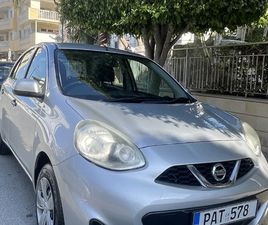 NISSAN MARCH NISSAN MARCH 1,2L 2017