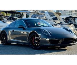 SUPERBE PORSCHE 911 991.1 4S 3.8 FLAT 6 ATMOSPHERIQUE 400CH PDK PDLS FULL CUIR PSE TO PASM SIEGES 18 POSITIONS... HISTORIQUE COMPLET