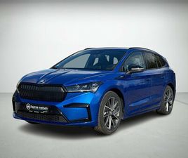 SKODA ENYAQ BRUGT SKODA ENYAQ IV 60 EL SPORTLINE 180HK 5D AUT. TIL SALG