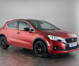 CITROEN DS4 CROSSBACK 2016 DS AUTOMOBILES DS 4 CROSSBACK 1.6 BLUEHDI CROSSBACK EURO 6 (START/STOP) 5DR HATCHBACK DIESEL MANUAL