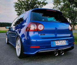 GOLF V R32 DEEP BLUE / SCHALENSITZE / VOLLLEDER / SCHALTER