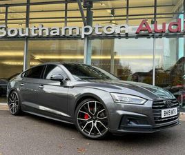 AUDI A5 SPORTBACK 2019 AUDI A5 2.0 TDI 40 VORSPRUNG SPORTBACK 5DR DIESEL S TRONIC EURO 6 (START/STOP) (190 PS) HATCHBACK D...
