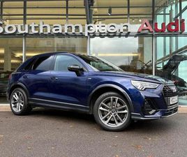 AUDI Q3 40 TFSI 2022 AUDI Q3 2.0 TFSI 40 BLACK EDITION SUV 5DR PETROL S TRONIC QUATTRO EURO 6 (START/STOP) (190 ESTATE P...