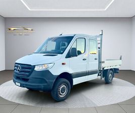 SPRINTER 316 CDI * NEUEN MODEL * DOPPEL-KABINE, AUTOMAT, 4X4, SPERRDIFFERENZIAL, MIT KRAN, AHK ROCKINGER HACKE + KUGEL, MFK 2025