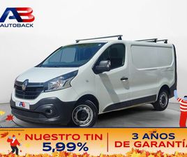 RENAULT TRAFIC RENAULT TRAFIC FURGÓN 27 L1H1 ENERGY BLUEDCI 88 KW 4 PUERTAS