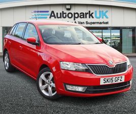 SKODA RAPID SPACEBACK 1.6 TDI SE TECH HATCHBACK 5DR DIESEL MANUAL EURO 5 (90 PS)