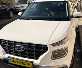 HYUNDAI VENUE PREMIUM 1.6 IMT (123 כס)