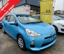 2012 TOYOTA AQUA 1.5 AUTOMATIC PETROL HYBRID BLUE 5DR HATCHBACK AUTOMATIC