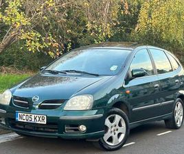 NISSAN ALMERA TINO 2005 NISSAN ALMERA TINO 1.8 SVE 5DR HATCHBACK PETROL AUTOMATIC