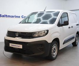 VAUXHALL COMBO 1.5 TURBO D 2300 PRIME PANEL VAN SWB EURO 6 (START/STOP) 5DR