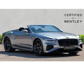 BENTLEY CONTINENTAL GTC 4.0 V8 HYBRID BLACK EDITION 2DR AUTO [TOUR SPEC]