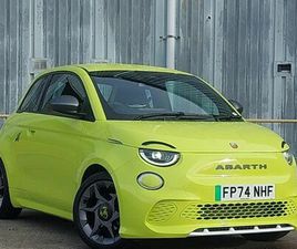 ABARTH 500 ABARTH 500 114KW 42.2KWH 3DR AUTO