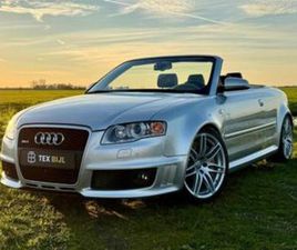 AUDI A4 CABRIO RS4 AUDI RS4 CABRIOLET RS4 V8 4.2 QUATTRO BTW AUTO! INWST — AUDI — MARKTPLAATS