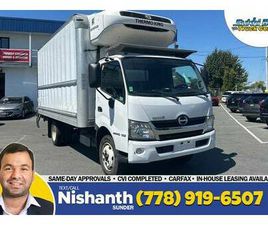 2019 HINO 195 16' REEFER BOX + POWER TUCKAWAY TAILGATE
