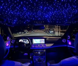 MERCEDES BENZ E350E HYBRID AMG LINE STERNENHIMMEL 2018 SCHECKHEFT