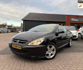 PEUGEOT 307 CC PEUGEOT 307 CC 2.0-16V*LEER*AIRCO*NAVIGATIE*CRUISE CONTROL!!!