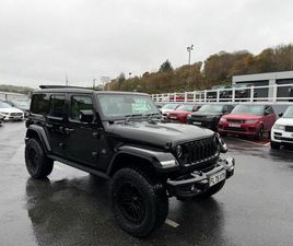 JEEP WRANGLER CONVERTIBLE 2025 75 JEEP WRANGLER BUZZ SV LUXURY 2.0 SAHARA SUV 4DR PETROL AUTO 4WD EURO 6 272 PS