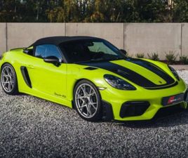 PORSCHE 718 BOXSTER SPYDER RS SPYDER RS WEISSACH PTS ACIDGREEN PCCB