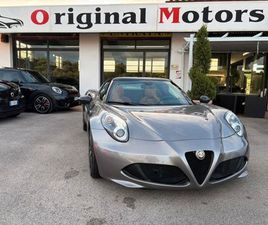 ALFA ROMEO 4C 1750 TBI SPIDER
