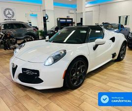 ALFA ROMEO 4C SPIDER ALFA ROMEO 4C 1750 TBI SPIDER 240 CV TCT