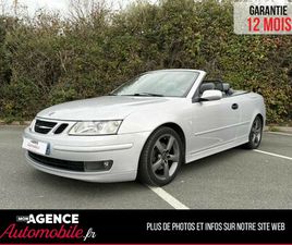 SAAB 9-3 CABRIOLET PHASE 2 1.8 T TURBO 150CV BVA VECTOR / GARANTIE 12 MOIS