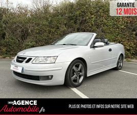SAAB 9-3 CABRIOLET SAAB 9-3 CABRIOLET PHASE 2 1.8 T TURBO 150CV VECTOR / GARANTIE 12 MOIS