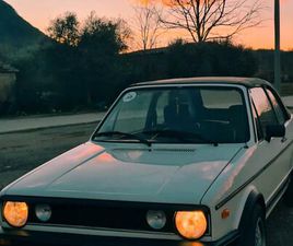 GOLF MK 1 CABRIO