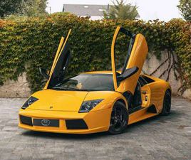 LAMBORGHINI MURCIELAGO GIALLO ORION/ MANUAL/ NEW PAINT/ MINT CONDITION