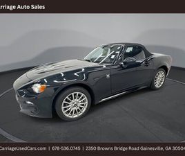 FIAT 124 SPIDER USED 2020 FIAT 124 SPIDER CLASSICA W/ TECHNOLOGY GROUP GAINESVILLE GA 30504