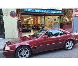 1992 MERCEDES SL CLASS ROUGE AUTOMATIQUE CONDUITE À GAUCH...