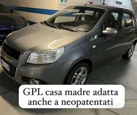 CHEVROLET AVEO CHEVROLET AVEO 1.2 5 PORTE LT GPL ECO LOGIC