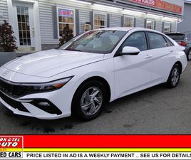 HYUNDAI ELANTRA 2024 HYUNDAI ELANTRA SEL $110.00 A WEEK