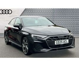 AUDI A3 BERLINA 35 TFSI AUDI A3 SALOON 35 TFSI BLACK EDITION 4DR S TRONIC SALOON 2025, 4064 MILES, £29498 - 32949220 - EXCHANGEANDMART.CO.UK