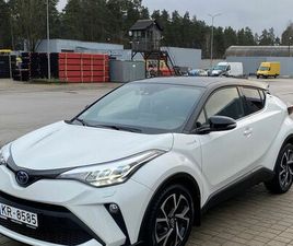 TOYOTA C-HR, CENA 25 000 €. PĀRDODAM LIELISKI UZTURĒTU AUTO CROSSOVER STYLE KRĀSĀ. VIENĪGĀ - SLUDINĀJUMI