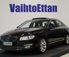VOLVO S80 VOLVO S80 D4 SUMMUM BUSINESS AUT. / ADAPT. CRUISE / UUDELLA JAKOHIHNALLA / NAVI / KEYLESS / SÄHKÖPENKIT / NAHAT / XENON / 2.OM