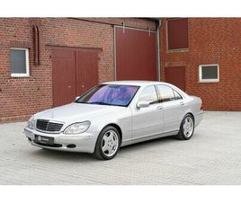 MERCEDES CLASSE S S 55 AMG 2000 MERCEDES-BENZ S-CLASS - S55 AMG - 48.000 KM! SCHECKHEFT! ORIGINALZUSTAND!