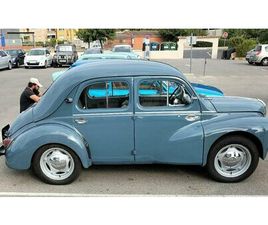 1956 RENAULT 4CV BLEU MANUEL, 3 VITESSES CONDUITE À GAUCH...