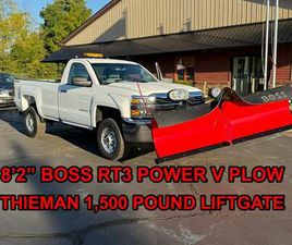 CHEVROLET SILVERADO 2500HD REGULAR CAB 2017 CHEVROLET SILVERADO 2500HD 4X4 BOSS V-PLOW