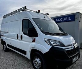 CITROEN JUMPER TOLE 30 L2H2 BLUEHDI 130 BVM6 BUSINESS 7 CV, FOURGON 3 PLACES, DIESEL, 05/2019, 74 500 KM, MANUELLE : BV6, 14 800 €, TVA RÉCUPÉRABLE, 1ER MAIN, R