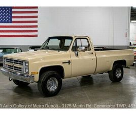 CHEVROLET K10 1987 CHEVROLET K-10