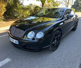 BENTLEY CONTINENTAL GT 6.0 W12 4WD 560 CV BOÎTE AUTO