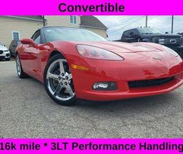 CORVETTE C6 CABRIOLET USED 2007 CHEVROLET CORVETTE BASE