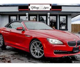 BMW SERIE 6 CABRIOLET 650 USED 2012 BMW 6 SERIES 2DR CABRIOLET 650I RWD