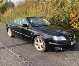 SAAB 9-3 CABRIOLET 2007 SAAB 9-3 1.9 TID VECTOR 2DR CONVERTIBLE DIESEL MANUAL