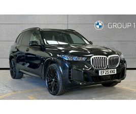 BMW X5 30D BMW X5 XDRIVE30D M SPORT 3.0 5DR